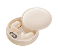 Cuffie invisibili, piccoli auricolari wireless, display a LED da 0,39 pollici, design compatto e leggero, tappi per le orecchie ricaricabili per escursionismo, campeggio, meditazione, allenamento