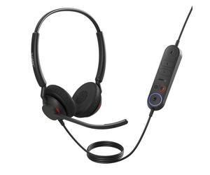 Cuffie Jabra alimentate tramite USB con doppio microfono, cancellazione del rumore e voce HD