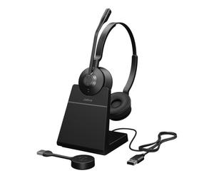 Cuffie Jabra Engage 55 SE wireless DECT con microfono e cancellazione rumore nere