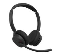 Cuffie Jabra Evolve3 45 wireless Bluetooth con cancellazione rumore, microfono e USB-C, nere