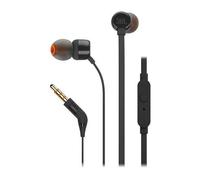 Cuffie JBL Tune 110 Microfono - Mani liberi - Controllo del cavo - Cavo piatto da 1,11 m - colore nero NEW