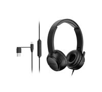 Cuffie Kensington H950 EQ con cavo USB-C/USB-A, microfono boom e cancellazione rumore