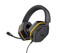 Cuffie Logitech GXT 492BM Carus cablate Gaming Microfono Pieghevole Isolamento Nero Giallo