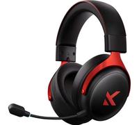 Cuffie Mchose V9 Pro wireless Bluetooth e RF gaming con microfono e cancellazione rumore rosso nero
