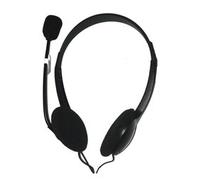 ENCORE CUFFIE CON MICROFONO JACK 3.5MM, LUNGHEZZA CAVO 1.8M, DOPPIO JACK