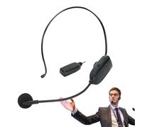 Cuffie microfono senza fili - Set amplificatore portatile, kit audio ricaricabile, funzione di cancellazione del rumore, design pratico | di voce chiara per conferenze di formazione in cl