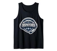 Cuffie Modello 911 Emergency Dispatcher First Responder Badge Cool Canotta