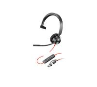 Cuffie Mono USB-C E USB-A Poly Blackwire 3310 BW3310-M Per Microsoft Teams
