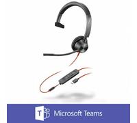 Cuffie Mono USB-C Plantronics Blackwire 3315 BW3315-M Con Spina 3.5mm 214015-101