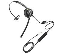 Cuffie monoauricolari YIEMEEN CF71 con cancellazione del rumore e vestibilitÃ comoda per il servizio clienti e il telemarketing.
