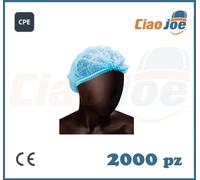 Cuffie Monouso in TNT con doppio elastico usa e getta food 2000 pz