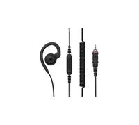Cuffie Motorola con gancio e PTT Auricolare con gancio auricolare dotato di connettore da 2,5 mm a un solo pin, microfono e pulsante PTT integrati per