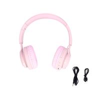 Cuffie on-ear con microfono, limitatore di volume, cuffie cablate per bambini, protezione dell'udito, design pieghevole, leggere, comfort on-ear,