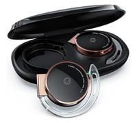 Cuffie on-ear wireless Bluetooth V5.3, auricolari aperti senza fili con ganci, cuffie sportive Bluetooth con 4 microfoni, lunga durata della batteria/con custodia di ricarica