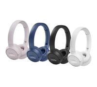 Cuffie on-ear wireless JBL 510BT con tecnologia Bluetooth, leggere, comode e pieghevoli, fino a 40 ore di batteria, Siri e Google Assistant, Original - Nero - Blu