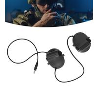 Cuffie Over-Ear con Cancellazione del Rumore di Grande Dimensione, Nero Regolabile