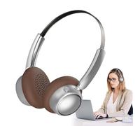 Cuffie Over Ear | Cuffie Wireless con Cancellazione del Rumore | Design Retro Confortevole Audio Entertainment Unisex Per Adulti E Adolescenti Utilizzo Tutto Il Giorno