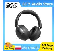 QCY H3 Pro ANC Cuffie wireless 50dB con cancellazione del rumore Auricolare audio spaziale ad alta BLACK