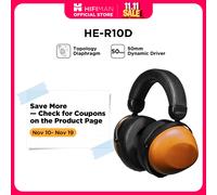 HIFIMAN HE-R10D Cuffie over-ear con driver di topologia dinamica per casa, studio e registrazione Wired