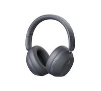 Cuffie Over-Ear Wireless Bluetooth 5.3 Bass 35 Max Con Microfono, Grigio