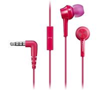 Cuffie Panasonic RP-TCM105 con jack per microfono da 3,5 mm rosa