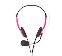 Cuffie PC Supra-Auricolari Stereo Doppio Jack 3.5mm con Microfono Pieghevole - Nouvo