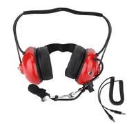 Cuffie per aviazione con audio Clear-Hear, riduzione del rumore per piloti, controllo del volume indipendente per orecchio, ingresso ausiliario per