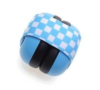 Cuffie per bambini con cancellazione del rumore, antirumore, portatili, con fascia elastica, per dormire, viaggiare, aereo, blu