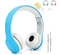 Cuffie per bambini Playful+ con archetto regolabile e cavi anti-groviglio, limitatore di volume e imbottitura SoftTouch per un ascolto sicuro e