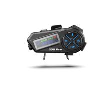 Cuffie per casco da moto HK&HankeQ30Pro, walkie talkie Bluetooth per casco da moto con FM, cuffie impermeabili per casco con audio ster