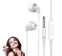 Cuffie per dormire con cavo | Auricolari in-ear per dormire in silicone | Tappi per le orecchie con cancellazione del rumore da 3,5 mm, auricolari confortevoli per un sonno tranquillo