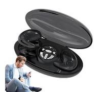 Cuffie per dormire con microfono - Auricolari intrauricolari invisibili | Impermeabile IPX5, controlli sensibili al tocco, ideale per dormire, correre, palestra, viaggi e uso quotidiano