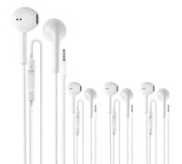 Cuffie per iPhone, Cuffie con Filo In-ear per Samsung Hi-Fi Stereo Auricolari con Filo, Microfono und Controllo del Volume Compatibile con iPhone iPad Samsung Huawei Xiaomi Android Sony MP3,Play&Plug