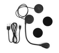 Cuffie per moto all'avanguardia, Bluetooth 5.0, riduzione del rumore, risposta automatica, ascolto in vivavoce, lunga durata della batteria,