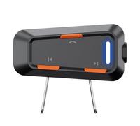 Cuffie per moto, tappi per le orecchie con cancellazione del rumore, audio sportivo impermeabile, audio ad alta fedeltà, vestibilità comoda per caschi, guida all'aperto, batteria a lunga