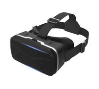 Cuffie per realtà virtuale per telefoni cellulari con controller HD anti-luce blu, visione a 110 gradi, vestibilità comoda, distanza tra gli occhi da 58,5 mm a 70,5 mm, colore nero