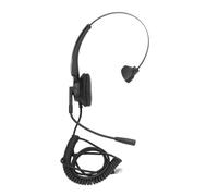 Cuffie per telefono da ufficio con microfono con cancellazione del rumore e audio a banda larga, design ergonomico, compatibilità con la linea fissa