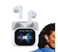 Cuffie per traduzione - 140 lingue wireless AI cuffie traduzione linguistica, cancellazione del rumore, display LED intelligente in reale, auricolari per studenti che imparano uomini e donne