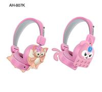 Cuffie Personaggi Disney Senza Fili Bluetooth Stereo Pieghevoli Bambini