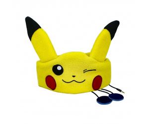 Cuffie piatte per bambini OTL Technologies con fascia lavabile regolabile Pikachu
