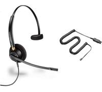Cuffie POLY HW510-U10P Per SoundPoint IP 300 335 450 501 550 560 600 650 E 670