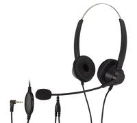 Cuffie professionali da ufficio, protezione dagli shock acustici contro i suoni forti, design ultraleggero per ridurre l'affaticamento del collo,
