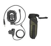 Cuffie PTT tattiche U94 con vera cancellazione del rumore e controllo del volume regolabile per softair, tiro a segno e caccia (color sabbia del
