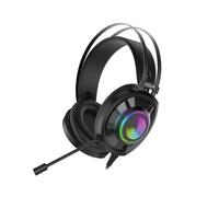 Cuffie RGB con microfono Gaming Noua Echo 7.1 con Cavo USB e controllo volume
