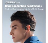 Cuffie senza fili a conduzione ossea Asus Open con microfono, adatte per esercizi con durata di riproduzione prolungata, ideali per sport/corsa/palestra/ciclismo Tagli UnicaBlocchi di colorePolipropil