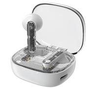 Cuffie senza fili Bluetooth 5.3, 4 g, mini auricolari in-ear con 4 HD Mic, 50 ore, tempo di riproduzione wireless, 2024, cuffie Bluetooth con auricolari stereo Hi-Fi, sport, custodia di ricarica USB-C