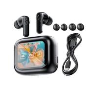 Cuffie senza fili - Cuffie wireless per | Sport con controllo tattile e schermo a colori, intraurali di gioco