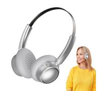 Cuffie Senza Fili Per Musica | Cuffie Wireless Con Cancellazione Attiva del Rumore | Design Retro Auricolari per Intrattenimento Audio, Video, Corsa e Lavoro