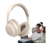 Cuffie senza fili per PC, cuffie da gioco, cuffie sopra l'orecchio per studio audio, qualità per uomini, adulti, bambini, adolescenti, giovani, esperienza di ascolto