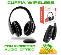 Cuffia Wireless Per TV Con Ingresso Audio Ottico